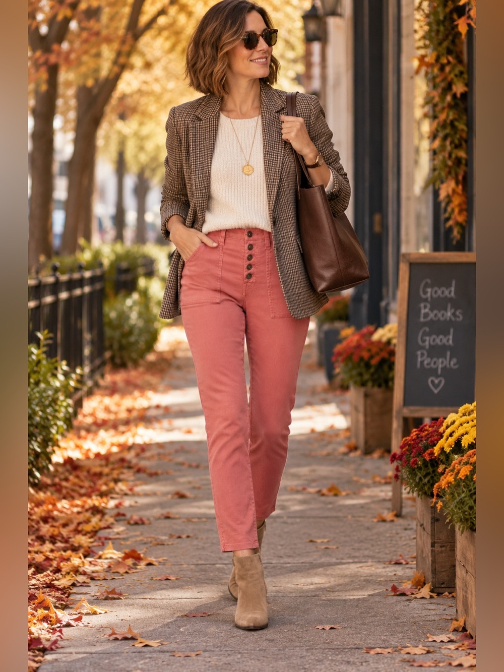 NWT - Pistola Patch Pocket, Button-Fly Slim Straight -Coral/Rose Jeans - Size 32